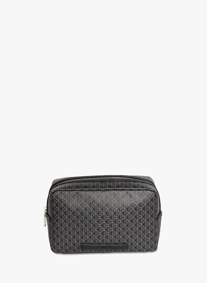 Calvin Klein  Emblem Coated Washbag for Men | Best Price UAE