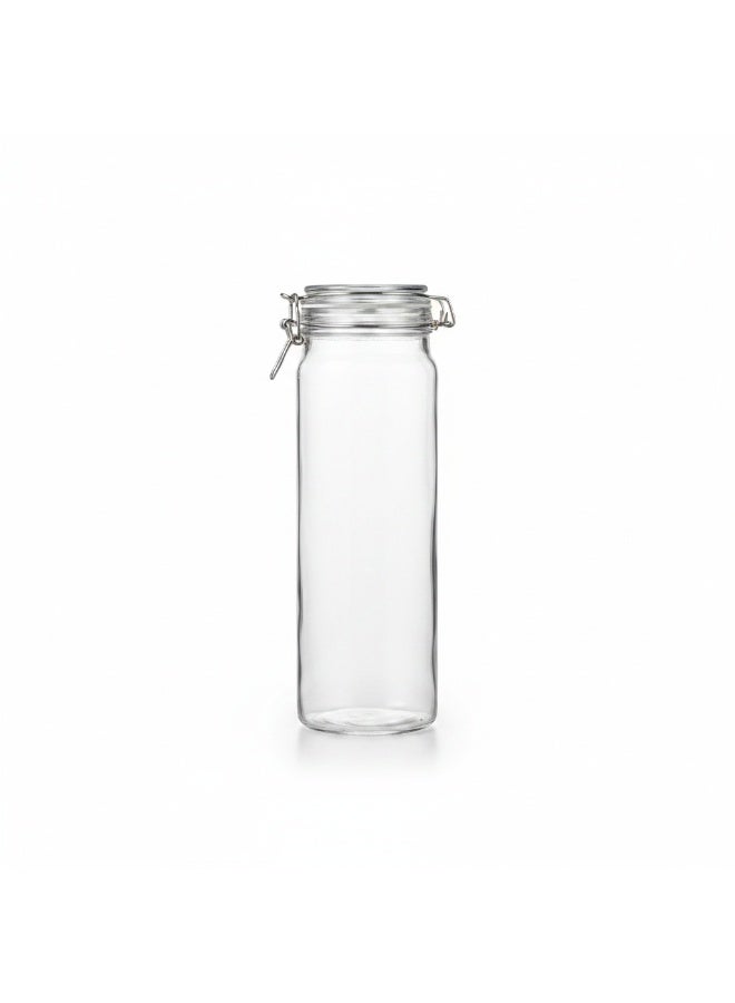 AKDC GLASS CLIP JAR 33*10 CM - Image 1