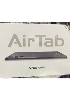 AirTab U24 5G Wi-Fi Android Tablet with 10.1 Inch Display 16GB RAM 1TB ROM 10000mAh Battery with Wireless Arabic Keyboard Grey  - Image 2