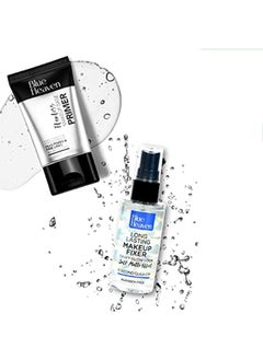 Blue Heaven Primer & Fixer Combo Set Transparent 30 G + 60 Ml  - Image 1