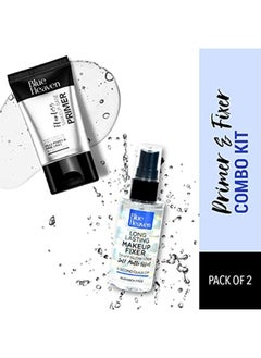 Blue Heaven Primer & Fixer Combo Set Transparent 30 G + 60 Ml  - Image 2