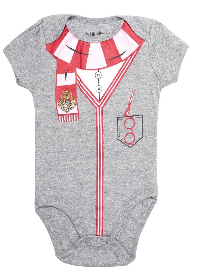 هاري بوتر طقم ملابس داخلية للبنات من هاري بوتر مكون من 5 قطع - ملابس وهدايا للأطفال (3-6 أشهر) - Image 4