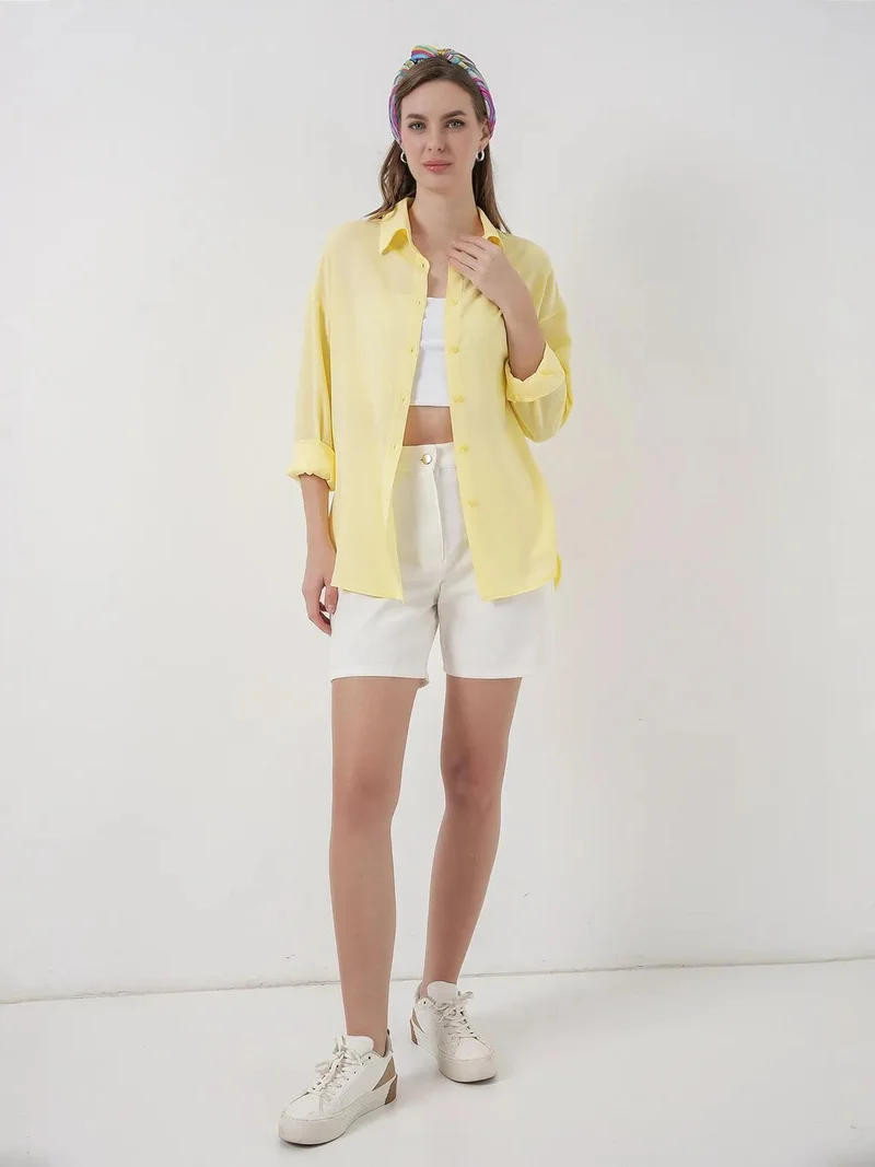 بيغ دارت قميص بأزرار أساسي من بي دارت