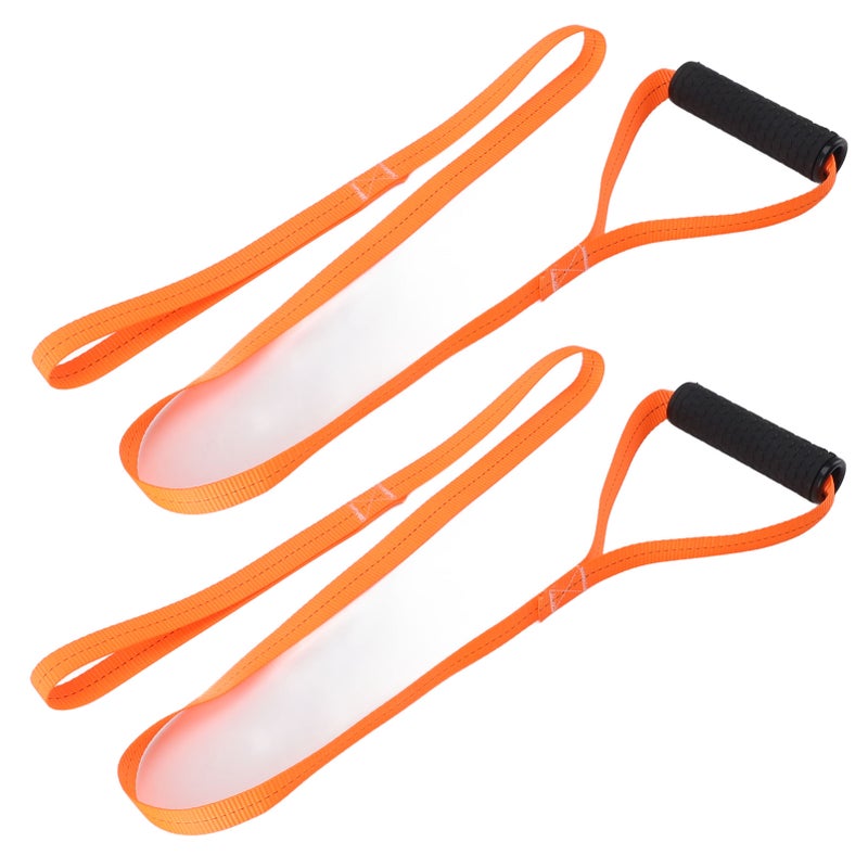 2PCS Deer Drag Rope Heavy Duty Loads Up To 170lbs Comfort Grip Handle Portable Deer Drag Strap for Towing - Image 5