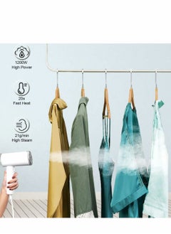 Excefore Steamer for Clothes, Foldable Handheld Clothing Wrinkles Remover Garments, 20-Second Fast Heat-up, Portable Mini Fabric Steam Iron Home and Travel  - Image 4