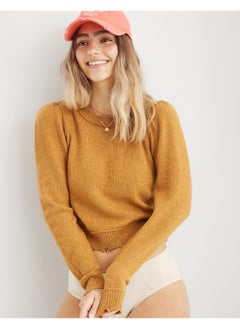 Aerie CozyUp Shrunken Crew Sweater - pzsku/ZA8ED2F724C9419D7734BZ/45/_/1739949910/cd68ef22-33a5-4219-8eae-75c16c0ec550