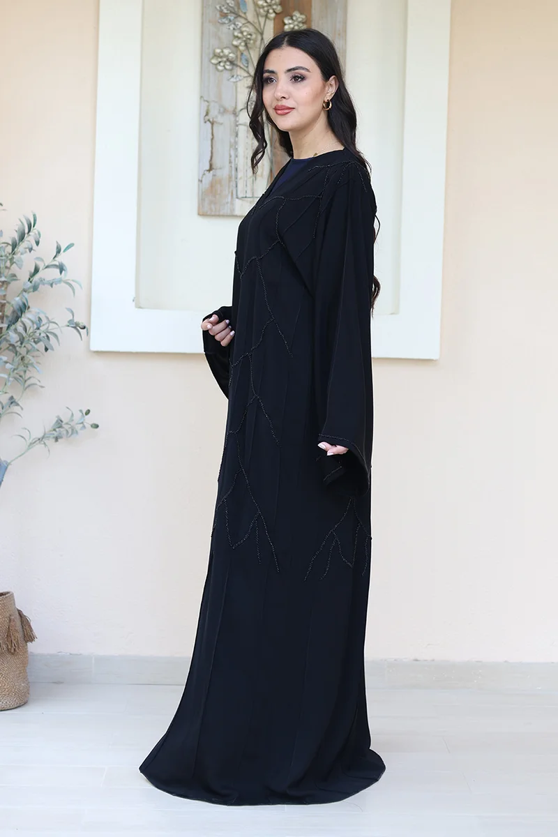 NUKHBAA Timeless Elegance Abaya-776