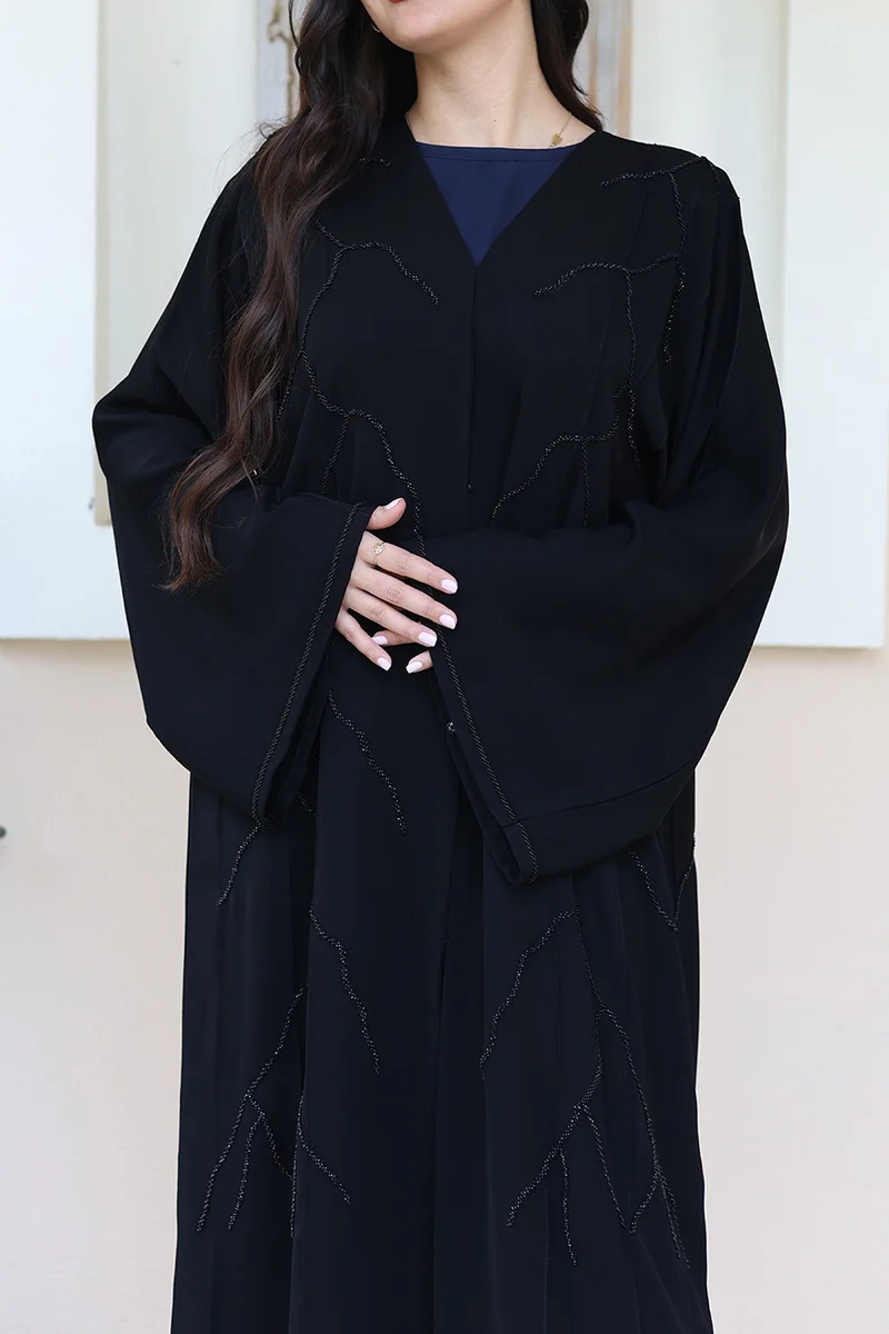 NUKHBAA Timeless Elegance Abaya-776