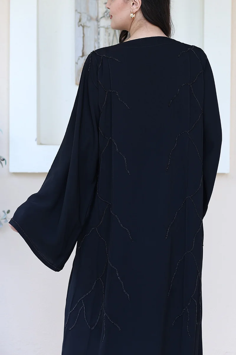 NUKHBAA Timeless Elegance Abaya-776