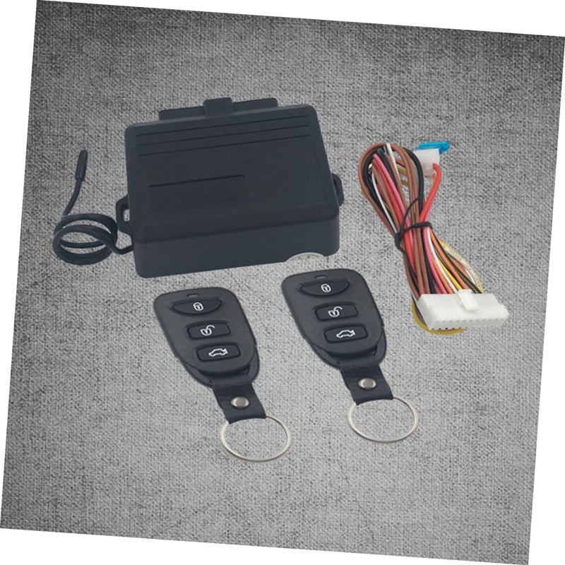 Keyless Entry Car Lock System Anti Theft Vehicle Access Controller Black Medium - Image 4