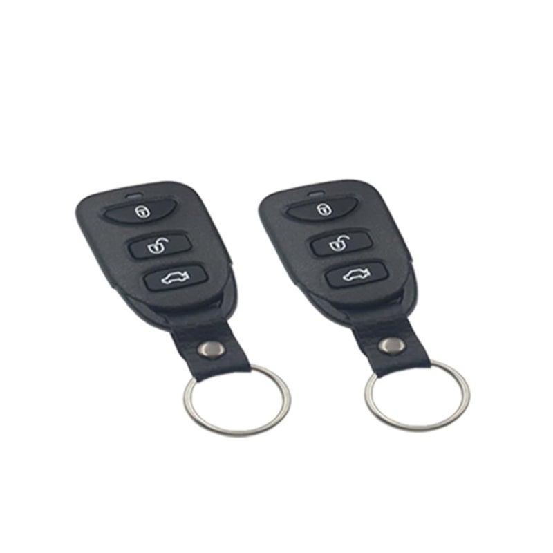 Keyless Entry Car Lock System Anti Theft Vehicle Access Controller Black Medium - Image 2