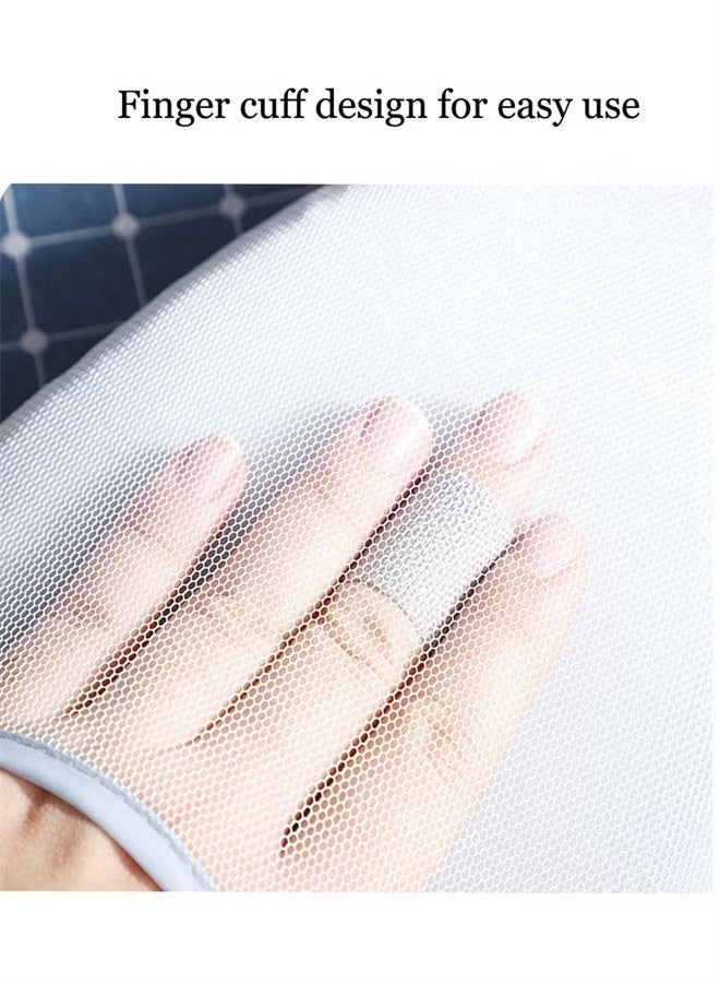 HOMESTAR Steamer Ironing Gloves, Anti-Steam, Heat Resistant Mitt, Steamer Accessories for Clothes, Pink - Image 4