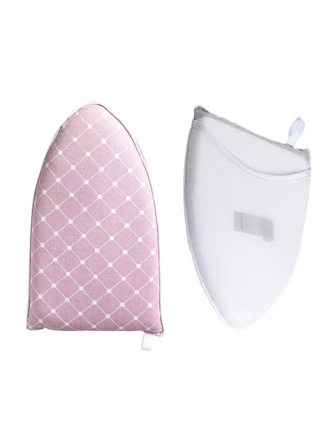 HOMESTAR Steamer Ironing Gloves, Anti-Steam, Heat Resistant Mitt, Steamer Accessories for Clothes, Pink - Image 2