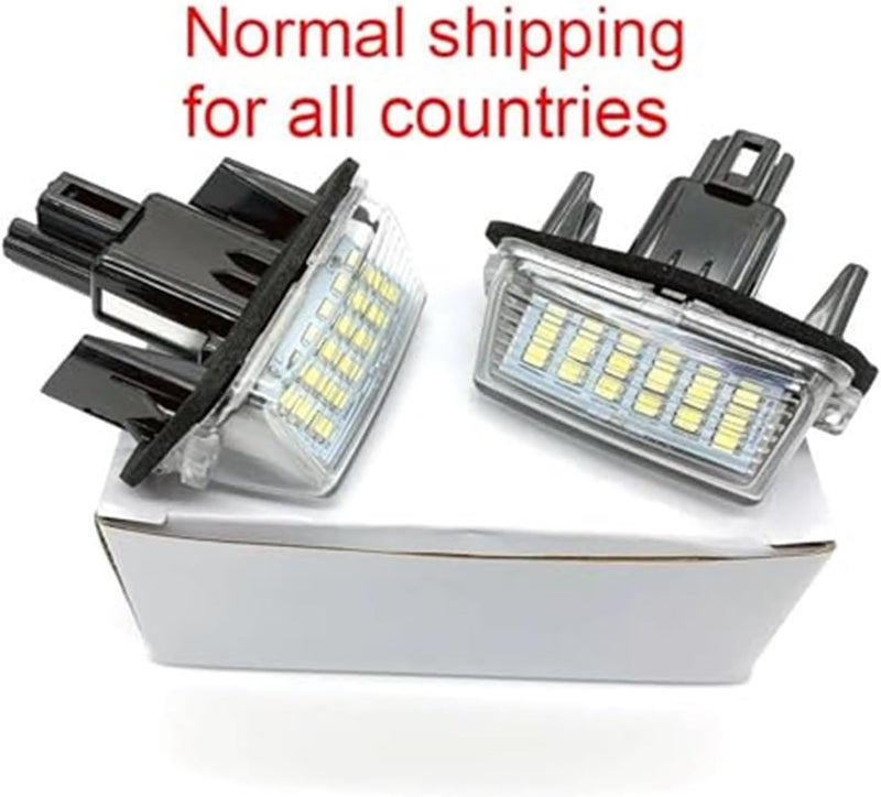 Wivplex Car Number License Plate Lights for Toyota Camry - Image 2