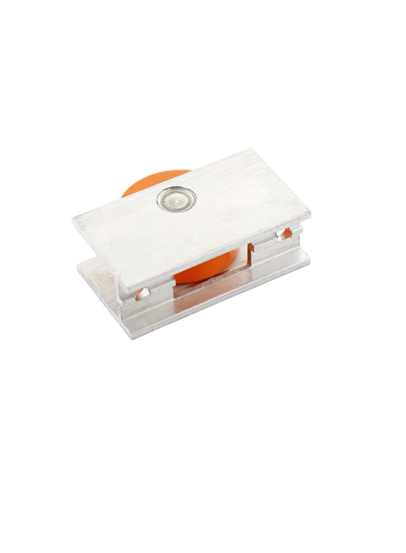 Sliding Wheel Orange Nylon Roller  - Image 3