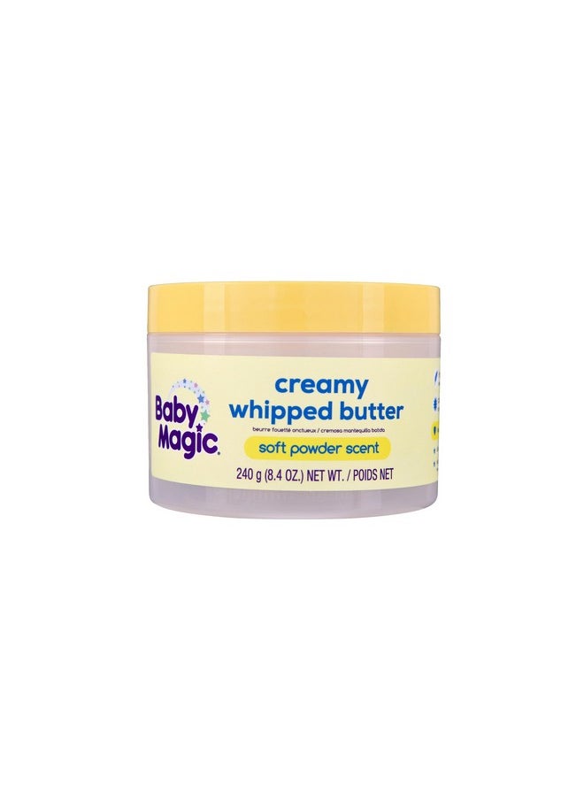 Baby Magic - Baby Magic Creamy Whipped Butter | Helps Keep Skin Feeling Healthy and Baby Soft | Shea Butter & Colloidal Oat | 8.4 fl oz. - Image 1