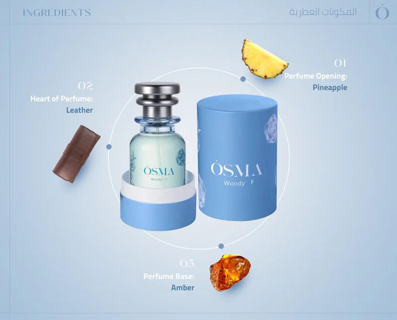 Osma Osma - Woody F Perfume -75 Ml