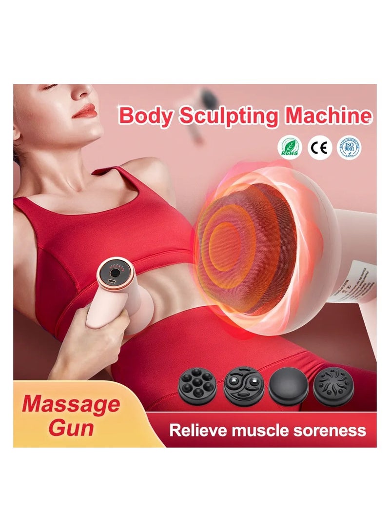 Blueidea بلوايديا 5 في 1 جهاز تدليك عميق لتخفيف الألم واستعادة العضلات - تنشيط العضلات، تحسين الدورة الدموية، الاسترخاء، وتقليل الالتهاب - مثالي لتخفيف ما بعد التمرين - Image 4