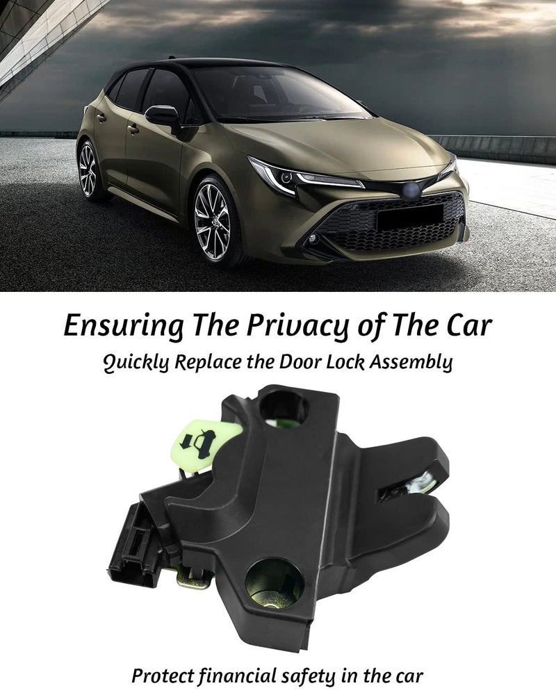 GUZIKO Tailgate Trunk Latch Lock Fit for Toyota Corolla 2015 2016 2017 2018 2019 Replace 64610-02171, Rear Power Trunk Lock Actuator Motor - Image 5
