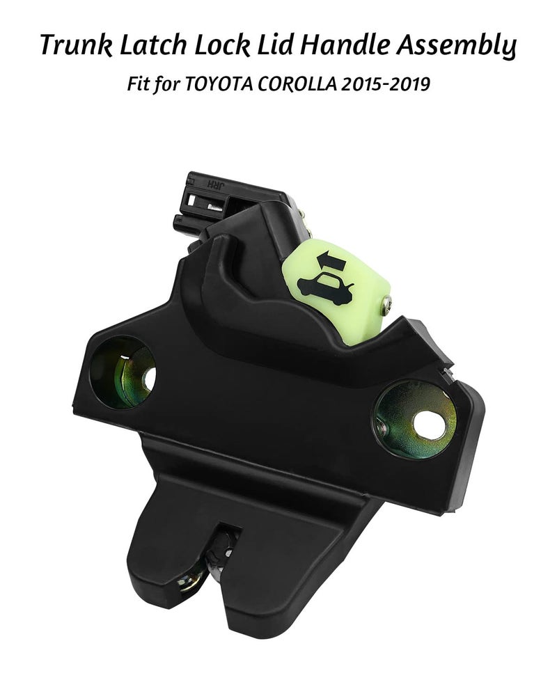 GUZIKO Tailgate Trunk Latch Lock Fit for Toyota Corolla 2015 2016 2017 2018 2019 Replace 64610-02171, Rear Power Trunk Lock Actuator Motor - Image 2