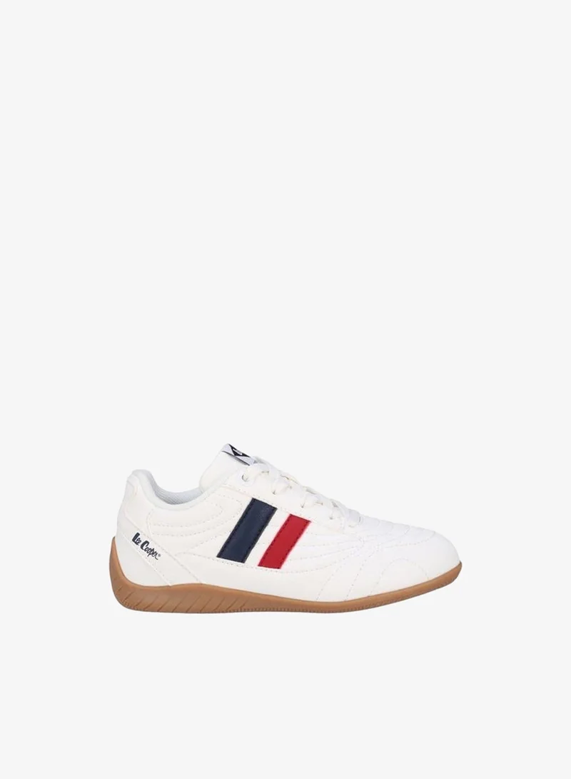 لي كوبر Girls Lace-Up Ankle School Sneakers