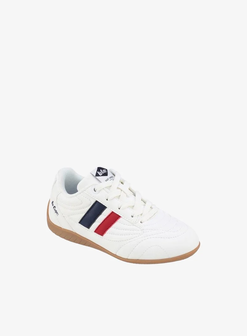 لي كوبر Girls Lace-Up Ankle School Sneakers