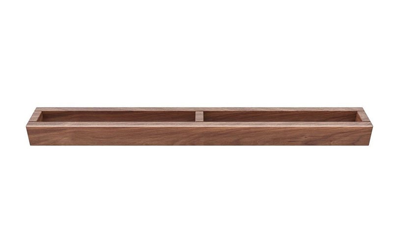 ODEJIA 32 inch Wall Mounted Sheesham Wood Towel Rack Towel Holder with Shampoo Holder Wall Shelf Set of Two 1 Holder and 1 Shelf - Image 5