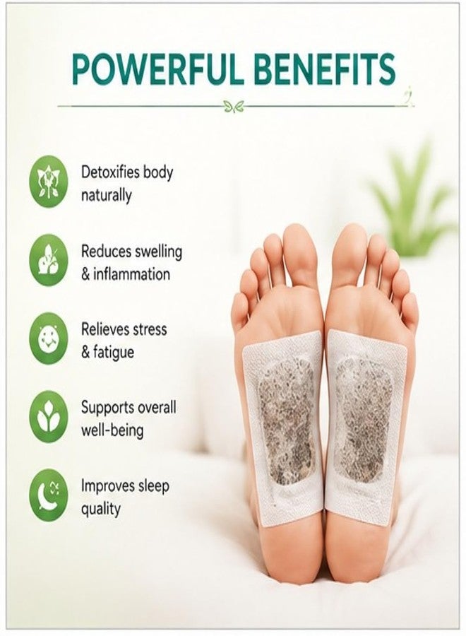 CRAFTARENA Herbal Foot Patches, 10 Pieces - Image 3