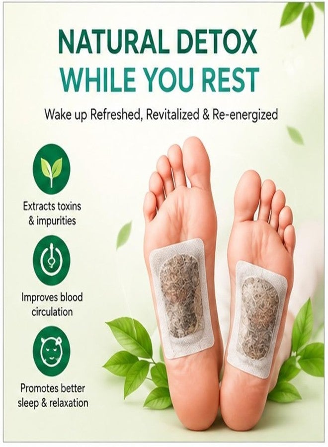 CRAFTARENA Herbal Foot Patches, 10 Pieces - Image 2