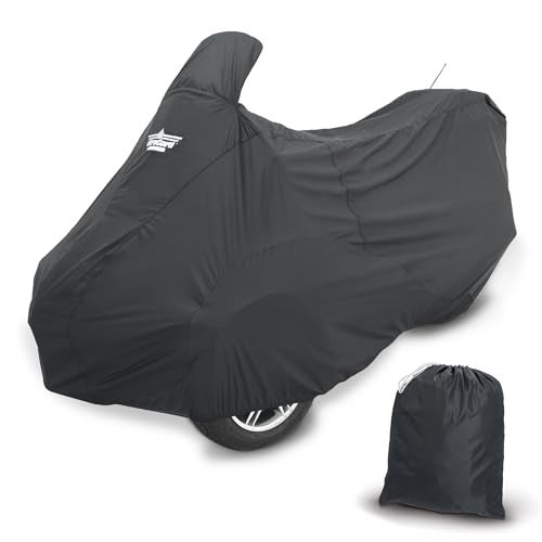 UltraGard Essentials Can-Am RT 2010-2019 Full Cover - Weather & Water Resistant Protection, Elastic Hem, Antenna Flaps, Rustproof Grommets, Windshield Liner, Zippered Pouch - Black - Image 1
