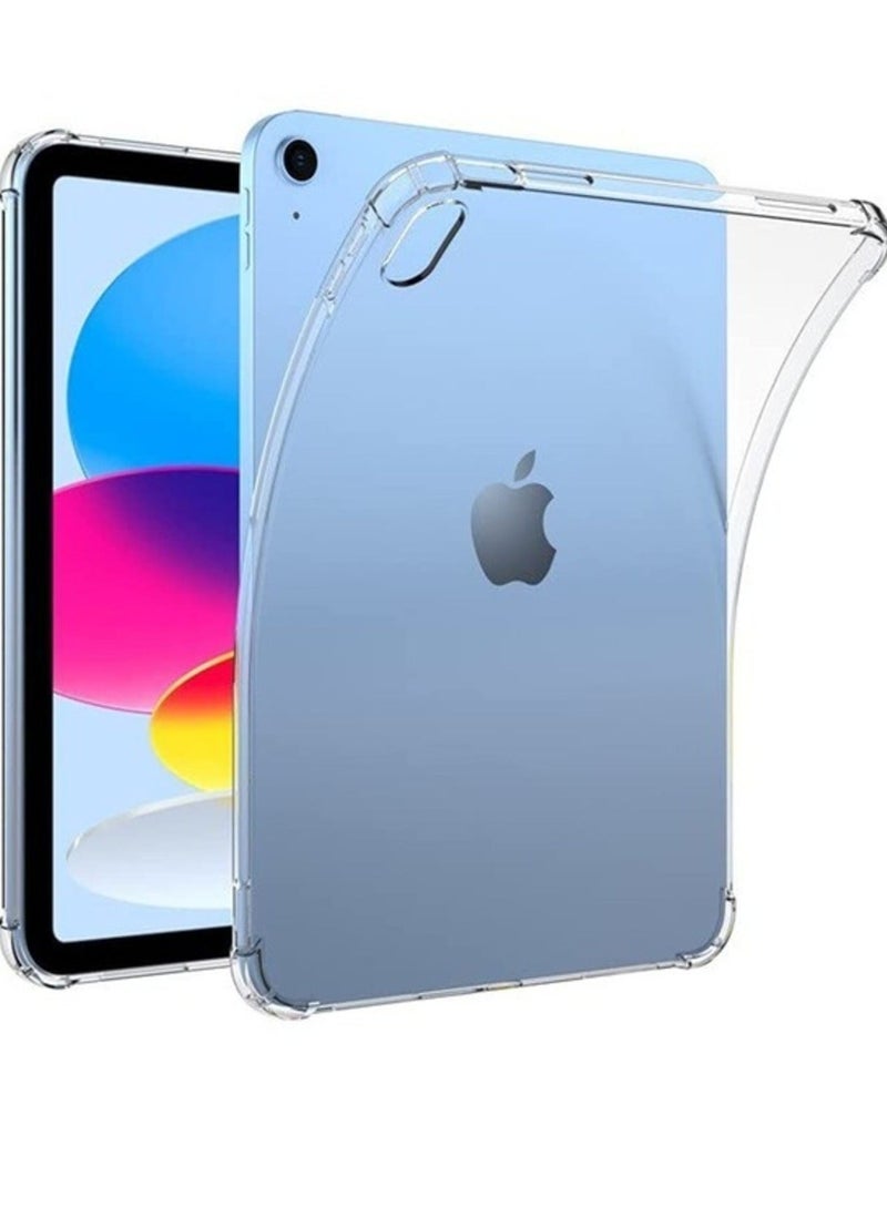 راكسوم جراب شفاف من مادة TPU لجهاز iPad Air 13 بوصة 2024 - غطاء فائق النحافة مقاوم للصدمات مع حماية من الزوايا - Image 5