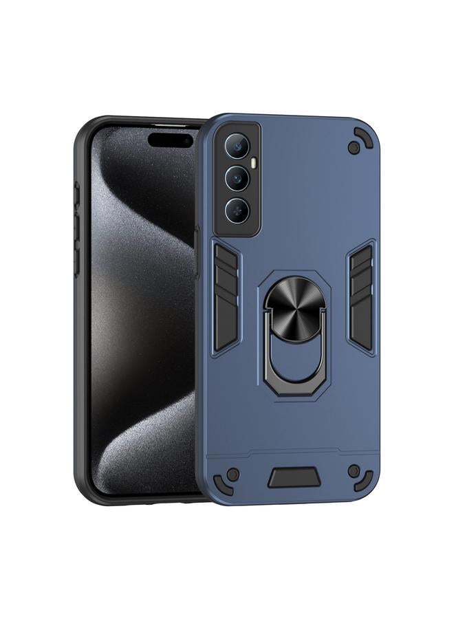 The Bros Case For Realme C65 Shockproof Metal Ring Holder Phone Case