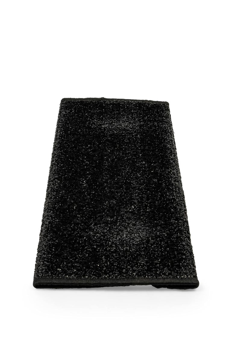 Camco 42915 Black Premium Wrap Around RV Step Rug (Turf Material (17.5" x 18")) - Image 4
