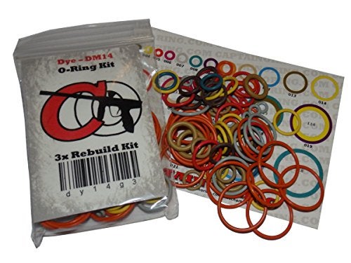 Captain O-Ring 3X Color Coded Oring Rebuild Kit for Smart Parts ION - Image 1