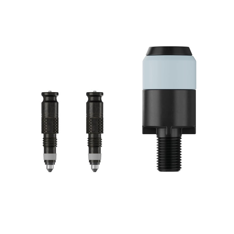 Schwalbe Clik Valve Conversion Set PrestaSV Valve Conversion Kit with Pump Head Adapter Innovation for Inflating Bicycle Tyres - Image 2