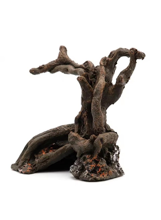 Tree Trunk Ornament Aquarium Decoration - Image 1