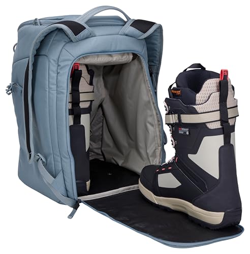 Thule RoundTrip 45L Boot Backpack - Storage compartments to organize and protect gear - Boot bag for ski and snowboard travel - Soft pocket for goggles and helmet - Built in standing pad - Image 2