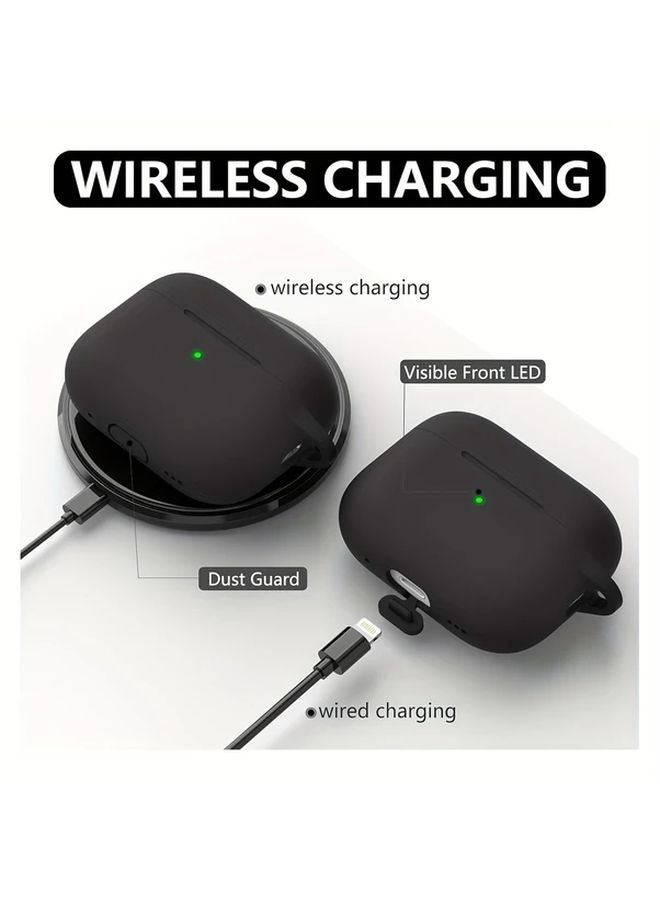 غلاف AirPods Pro 2 الأخضر من ماتشا مع قلم تنظيف، غطاء خارجي ناعم مضاد للسقوط - Image 4