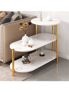 Multi-layer Sofa Coffee Tables Italian Light Luxury Bedside Tables Simple Modern Home Furniture Living Room Small Round Table