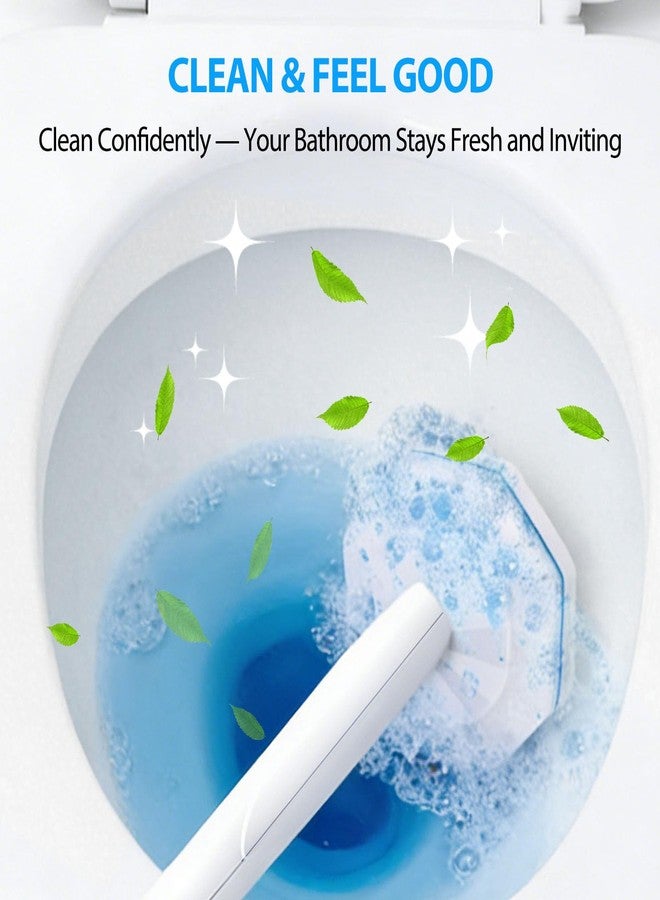ELFIN 36 Count Toilet Wand Refills, Powerful Disposable Toilet Scrubber Refills, Compatible with Most Toilet Wands - Image 4