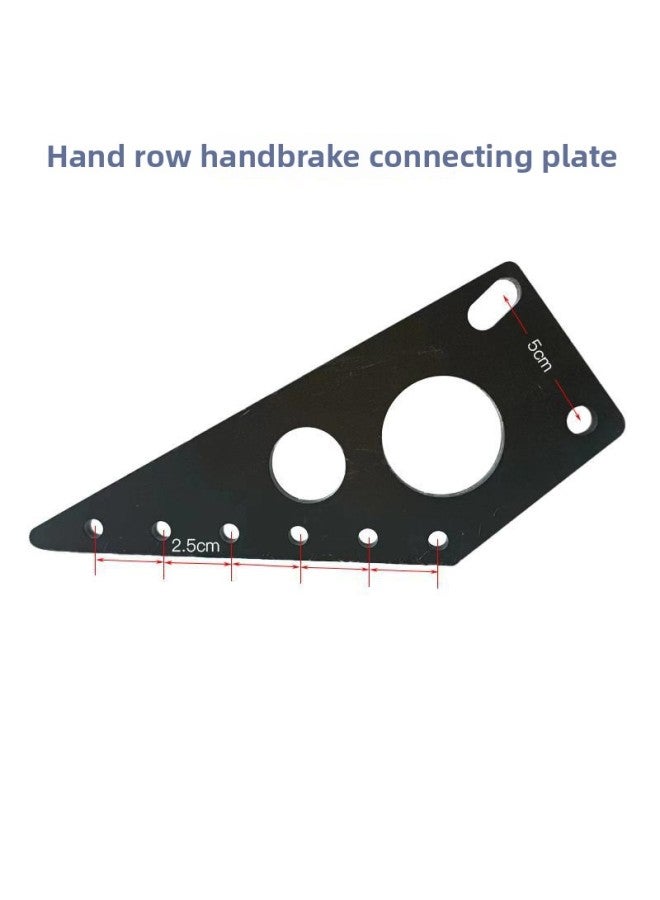 Racing Simulator Bracket Hand Row Handbrake Plate-product Color:Manual Transmission + Handbrake + Connecting Plate  - Image 5