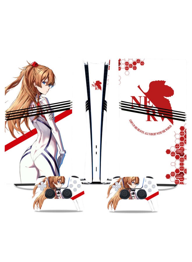 PS5 Pro Sticker Game Machine Sticker Colorful Sticker Fashion Sticker Color Sticker God Of War Call Of Duty-Color:TN-P5PDigital-1008 - Image 1