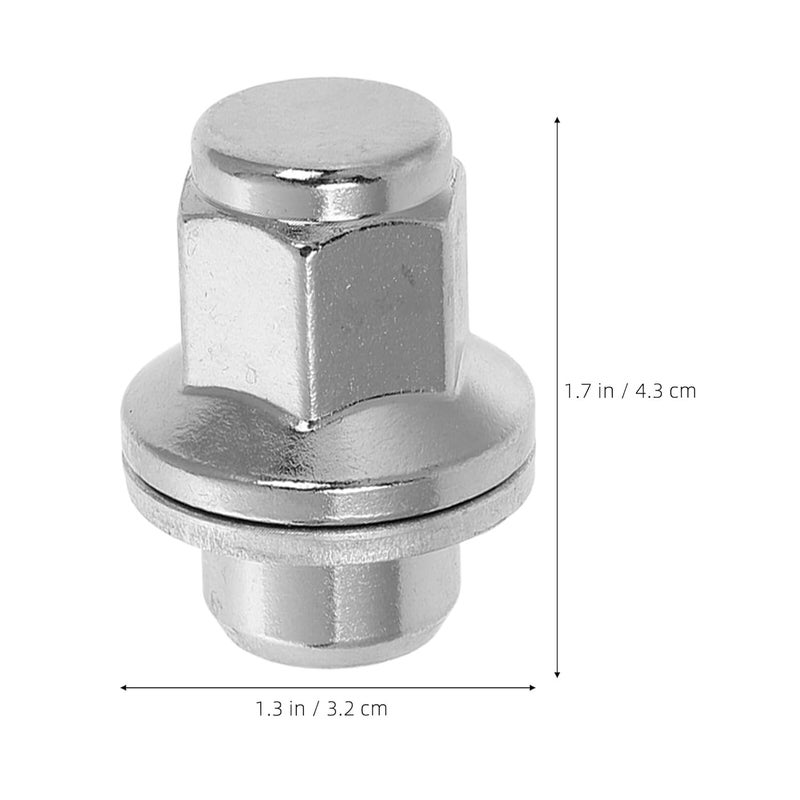 صامولة معدنية مقاومة للصدأ لبراغي العجلات - إكسسوار للعجلات لتثبيت الإطارات بأمان وسهولة التركيب - Image 3