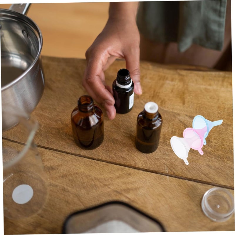 90 Pcs Mini Funnels for Essential Oils Perfume Makeup Small Bottles Easy Liquid Transfer - Image 4