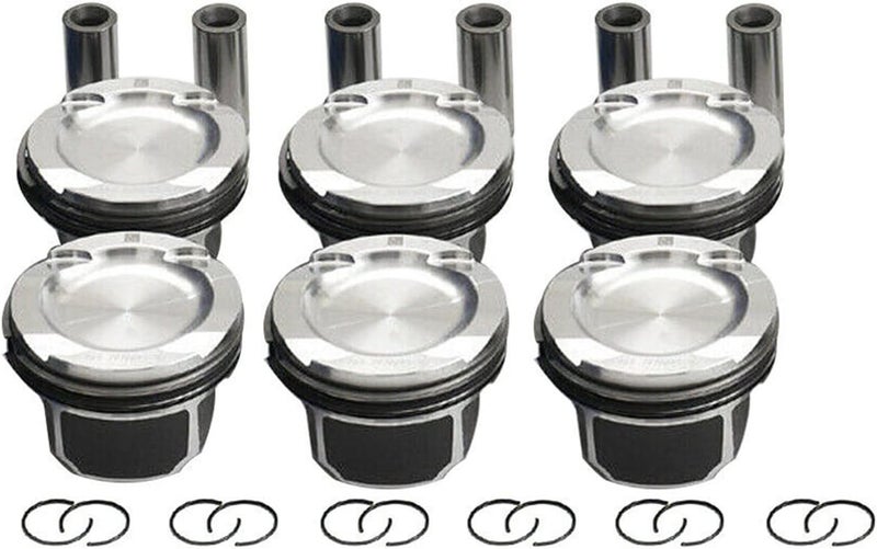 DEEGOOLY 6pcs Engine Pistons Rings Φ84mm for BMW E82 E90 E60 135i 335i 535i 740i N54B30 - Image 1