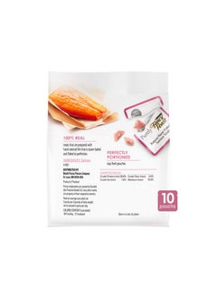 Fancy Feast Y Feast Natural Cat Treats, Purely Natural HandFlaked Salmon  (Pack Of 5) 10 Ct. Pouches  - Image 5