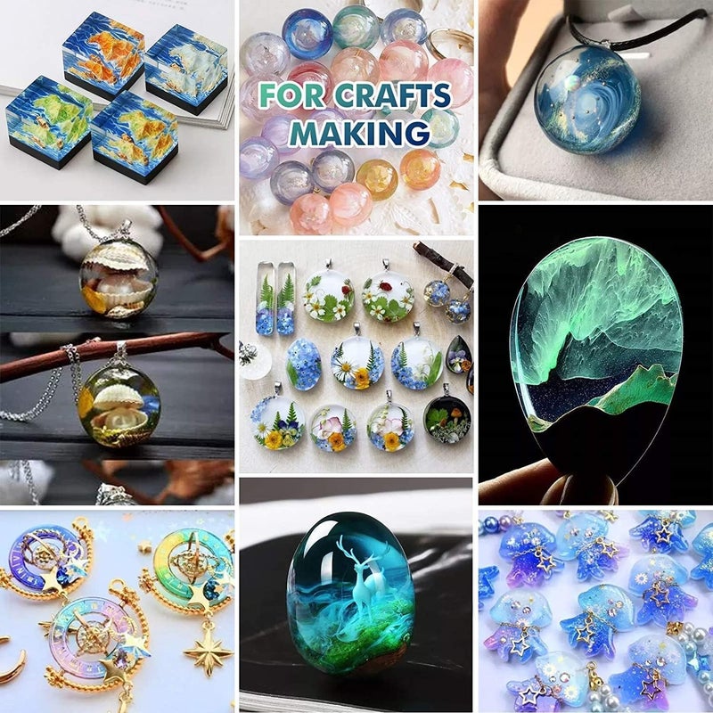 IRIKA 10g UV Resin for Resin Art Craft NonToxic QuickCuring Crystal Clear Resin for Jewelry DIY Projects  - Image 3