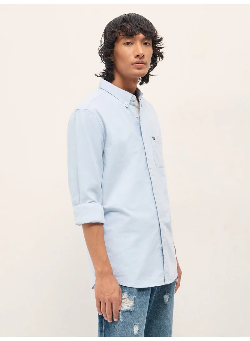THE BEAR HOUSE Men’s Long Sleeve Shirt – Classic, Comfortable and Stylish Essential for Work, Travel or Casual Outings