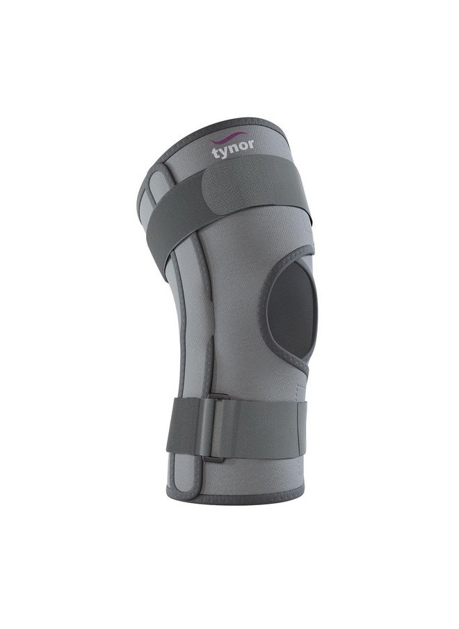 Tynor Tynor Functional Knee Support(Compression,Hinged,Strapping)Large(19.6 - 22.0 Inches)  - Image 1