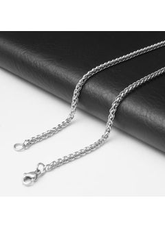 Generic Vintage Thai Silver Pendant Necklace Unisex Keel chain 